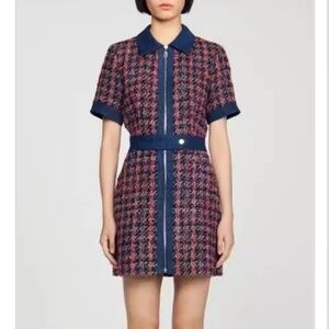 Sandro tweed dress